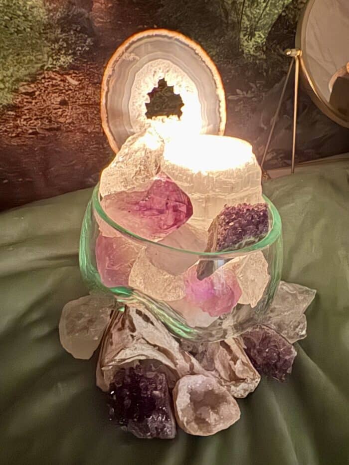 Seelenkristall Arrangement 01 – Licht, Harmonie & Erdung 6 Seelenbewusst