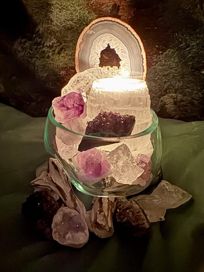 Seelenkristall Arrangement 01 – Licht, Harmonie & Erdung 3 Seelenbewusst