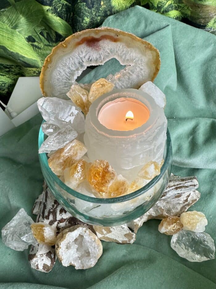 Seelenkristall Arrangement 02 – Licht, Freude & Erdung 2 Seelenbewusst