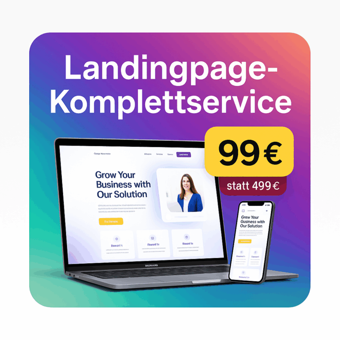 Landingpage-Service – individuelle One-Pager für Coaches, Autoren & Speaker 1 Seelenbewusst