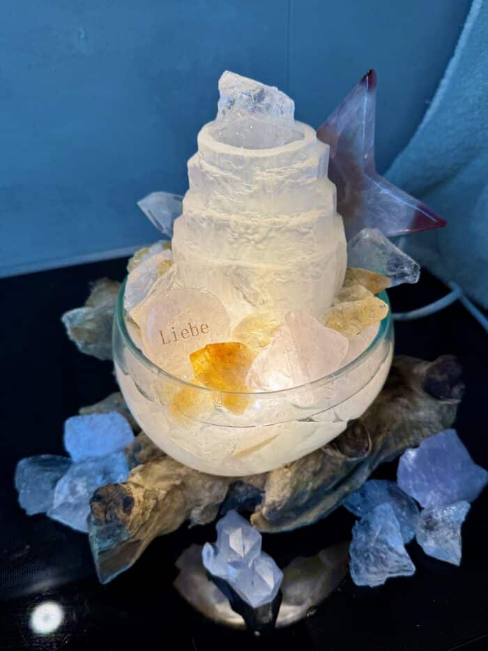 Seelenbewusst Edelstein Kristall-Brunnen (M) - Selbstliebe Sonderedition 7 Seelenbewusst