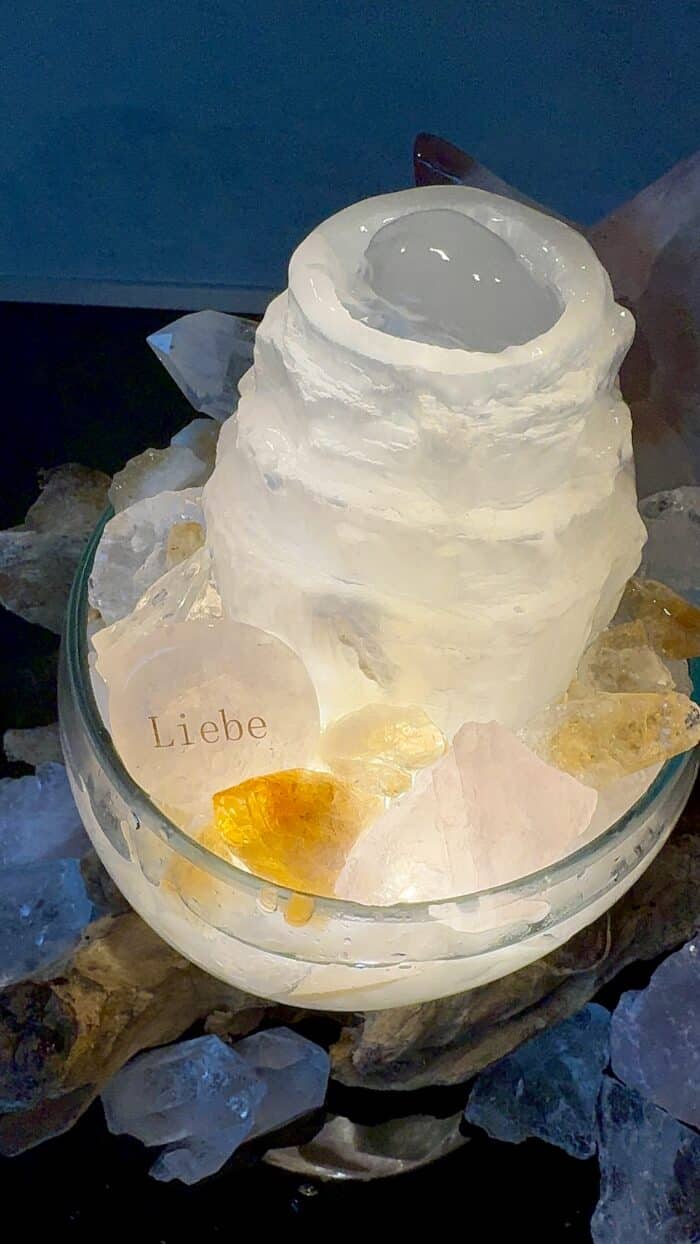 Seelenbewusst Edelstein Kristall-Brunnen (M) - Selbstliebe Sonderedition 5 Seelenbewusst