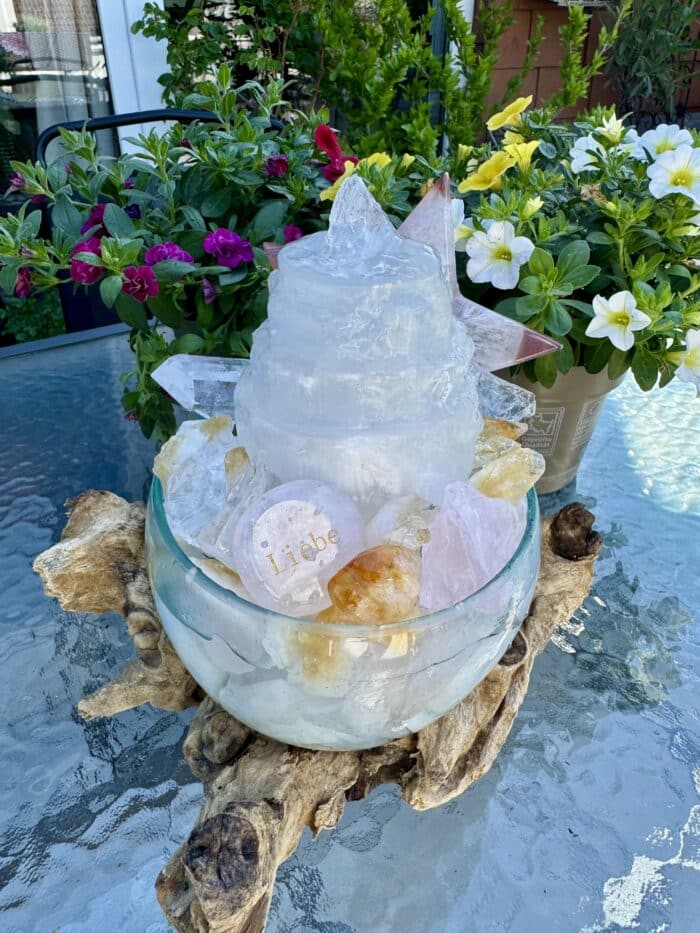 Seelenbewusst Edelstein Kristall-Brunnen (M) - Selbstliebe Sonderedition 15 Seelenbewusst