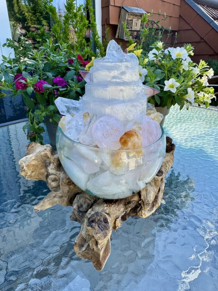 Seelenbewusst Edelstein Kristall-Brunnen (M) - Selbstliebe Sonderedition 20 Seelenbewusst