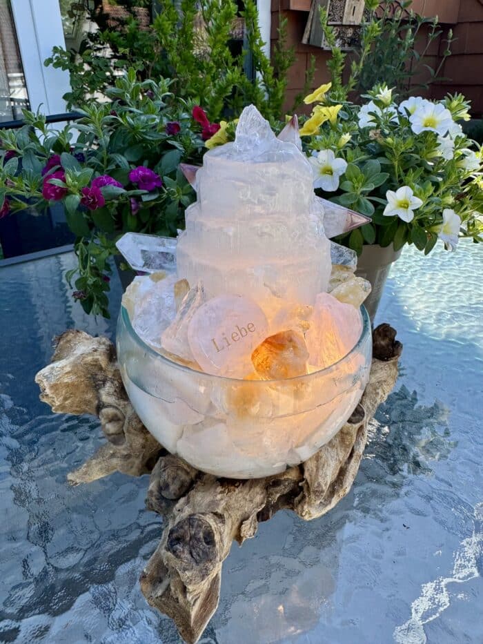 Seelenbewusst Edelstein Kristall-Brunnen (M) - Selbstliebe Sonderedition 22 Seelenbewusst