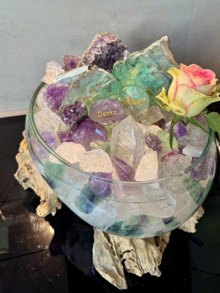 Seelenbewusst Edelstein Kristall-Brunnen (L) - Frühling Sonderedition 10 Seelenbewusst
