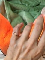 Wellenring „Gold Flow“ – für kleinen Finger oder Zeh – Bild 4