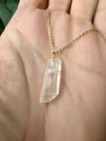 "Soullight" Ceylon-Mondstein Anhänger mit Kette - Gleichgewicht – Bild 3