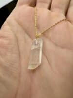 "Soullight" Ceylon-Mondstein Anhänger mit Kette - Gleichgewicht – Bild 6