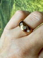 Ring „Herzenslicht“ – Roségold & Topas für Glanz und Tiefe – Bild 4