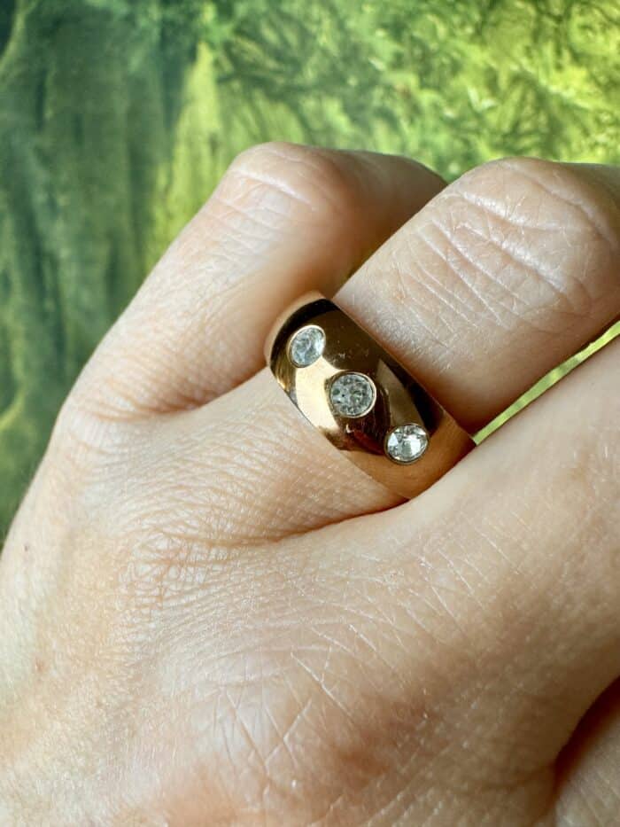 Ring „Herzenslicht“ – Roségold & Topas für Glanz und Tiefe – Bild 4
