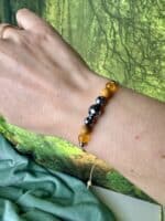 „SoulBalance“ – Duftendes Armband mit Citrin, Palo Santo & Silizium – Bild 5